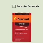 Tinta Acrílica Premium Fosco Aveludado Clássica Bodas De Esmeralda 16L Suvinil