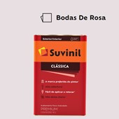 Tinta Acrílica Premium Fosco Aveludado Clássica Bodas De Rosa 16L Suvinil