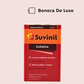 Tinta Acrílica Premium Fosco Aveludado Clássica Boneca De Luxo 16L Suvinil