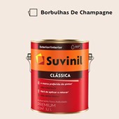Tinta Acrílica Premium Fosco Aveludado Clássica Borbulhas De Champagne 3,2L Suvinil