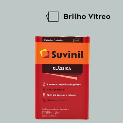 Tinta Acrílica Premium Fosco Aveludado Clássica Brilho Vítreo 16L Suvinil