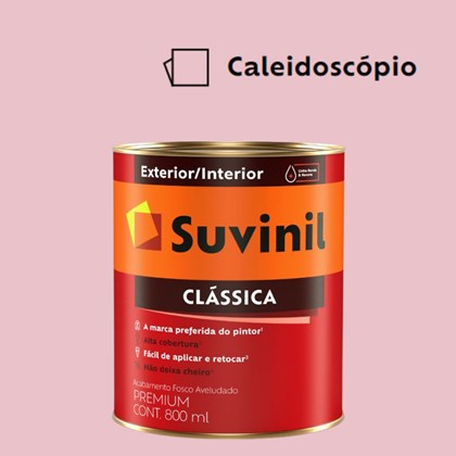 Tinta Acrílica Premium Fosco Aveludado Clássica Caleidoscópio 800ml Suvinil