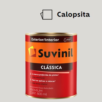 Tinta Acrílica Premium Fosco Aveludado Clássica Calopsita 800ml Suvinil