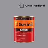 Tinta Acrílica Premium Fosco Aveludado Clássica Cinza Medieval 800ml Suvinil