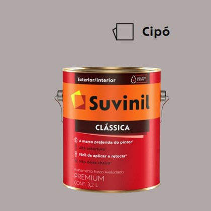 Tinta Acrílica Premium Fosco Aveludado Clássica Cipó 3,2L Suvinil
