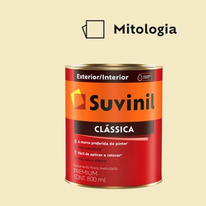 Tinta Acrílica Premium Fosco Aveludado Clássica Mitologia 800ml Suvinil