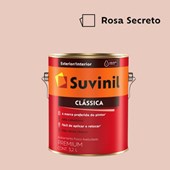 Tinta Acrílica Premium Fosco Aveludado Clássica Rosa Secreto 3,2L Suvinil