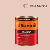 Tinta Acrílica Premium Fosco Aveludado Clássica Rosa Secreto 800ml Suvinil