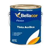 Tinta Acrílica Semi Brilho Branco 3,6 Premium - Bellacor