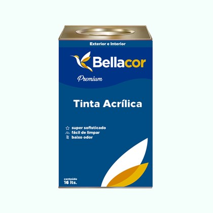 Tinta Acrílica Semi-Brilho Premium A64 Sonho de Infância 16L Bellacor