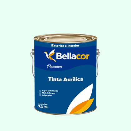 Tinta Acrílica Semi-Brilho Premium A68 Empatia 3,2L Bellacor