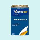 Tinta Acrílica Semi-Brilho Premium A74 Lagoa Secreta 16L Bellacor