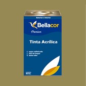 Tinta Acrílica Semi-Brilho Premium C31 Verde Oliva 16L Bellacor