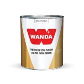 Verniz PU 5500 Alto Sólidos Kit - 900ml Wanda